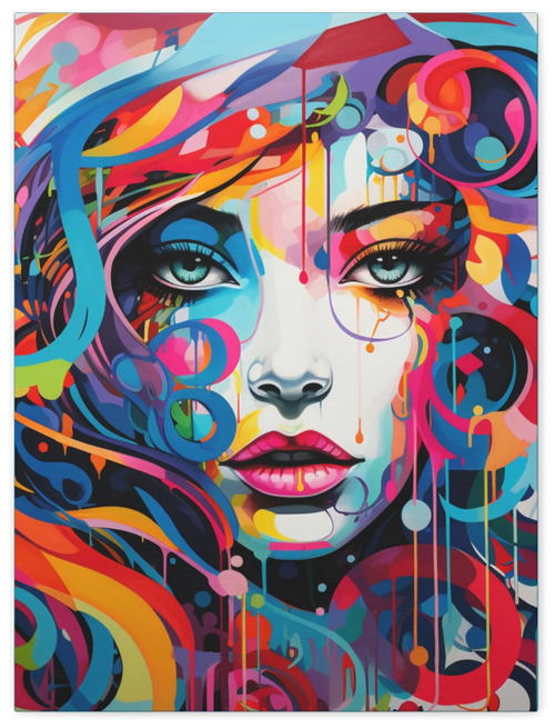 Unapologetic canvas, front view
